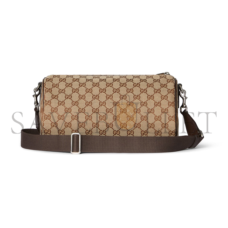 G*u*i gg canvas small cylinder bag ‎‎834455 (30*16*16cm)